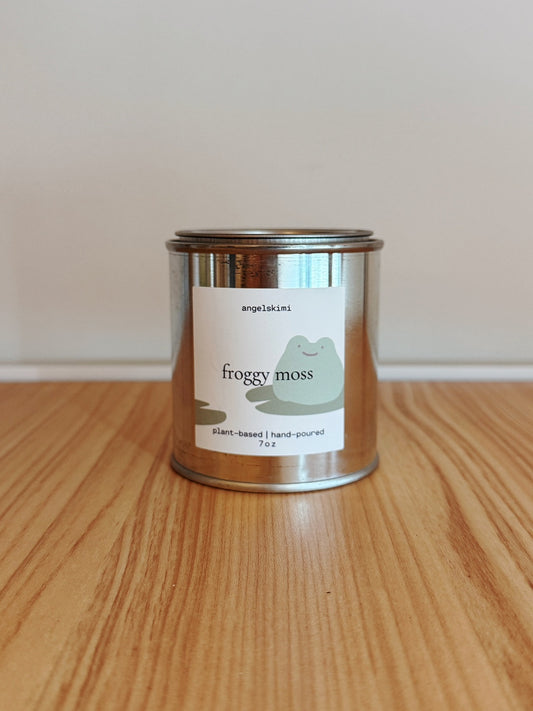 B Grade Froggy Moss 🌱 ₊˚✧ ﾟ. Wooden Wick