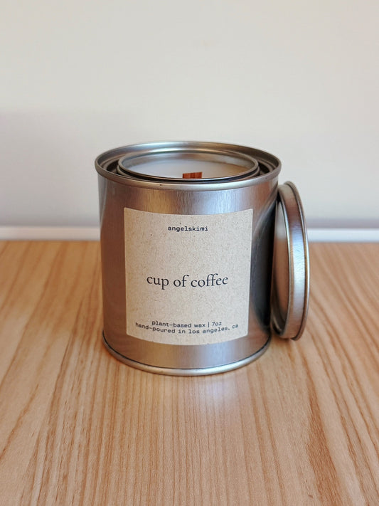 Cup of Coffee ☕️ Wooden Wick